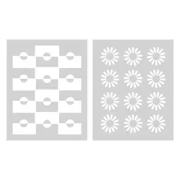 Flirty Blooms Layered Stencils