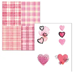 Sweethearts DuoFoil Sheet