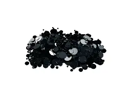 Metalliic Dots Black
