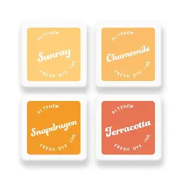 Golden Sunset Fresh Dye Ink Mini Cube Set