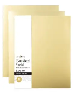 Brushed Metallic: Gold