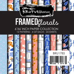 Framed Florals Paper Pad