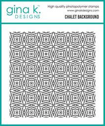 Chalet Background Stamp
