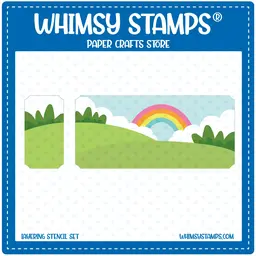 Rainbow Landscape Layering Stencil