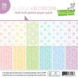 Blissful Blossoms Petite Paper Pack (6x6)