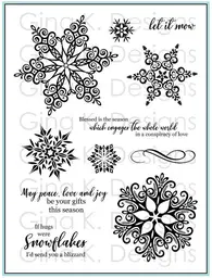Sparkling Snowflakes