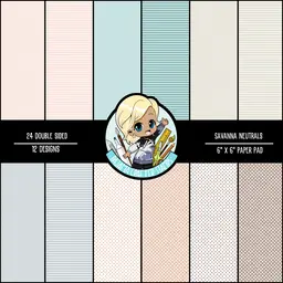 Paper Pack - Savanna Neutrals