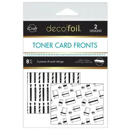 Deco Foil Toner Card Fronts - Brithday Wish