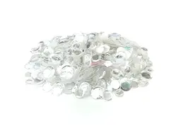 Clear Quartz Solid Sequins