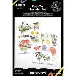 Laurel Grove Rub-Ons 6x8