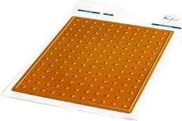 Heart Grid Hot Foil Plate