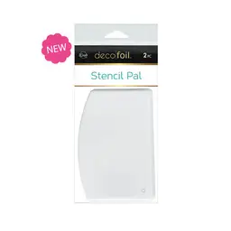 Deco Foil Stencil Pal, 2 PK