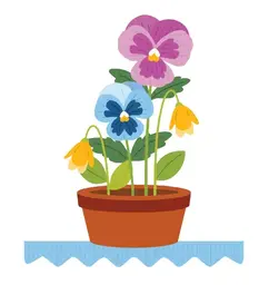 Pansy Seed Co. - Small Die of the Month Apr 2026