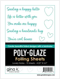 POLY-GLAZE Lovely Notes