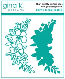Curved Floral Banner