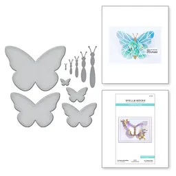 So Many Butterflies Etched Dies from Bibi’s Butterflies Collection