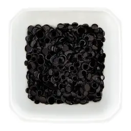 Black Smooth Discs Color Essentials Sequins