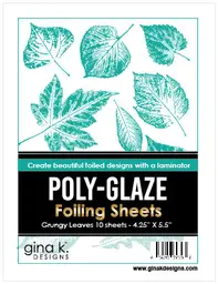 POLY-GLAZE Grungy Leaves