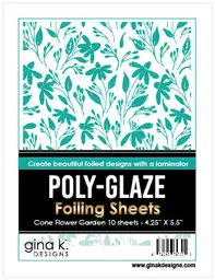 POLY-GLAZE Cone Flower Garden