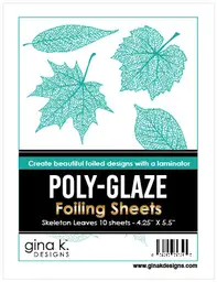 POLY-GLAZE Skeleton Leaves