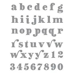 Be Bold Lowercase Alphabet and Numbers