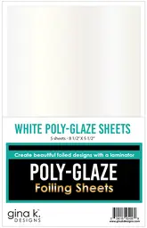 POLY-GLAZE White Sheets