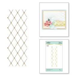 Diamonetta Background Glimmer Hot Foil Plate from Delicate Impressions Collection