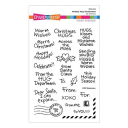 Holiday Hugs Sentiments