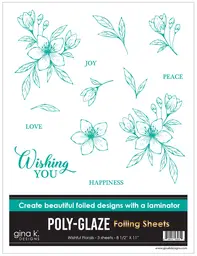 POLY-GLAZE Wishful Florals