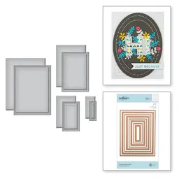 Nestabilities Essential Rectangles Etched Dies