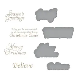 The Snow Garden Sentiments from the Snow Garden Collection