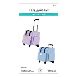 Rolling Craft Tote from the We All Have Baggage Collection