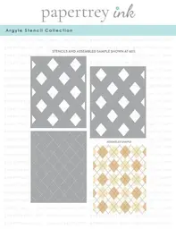 Argyle Stencil Collection