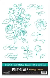 POLY-GLAZE Hand-Picked Flowers
