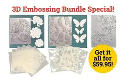 3-D Embossing Folder Bundle