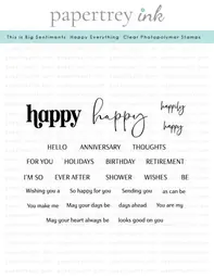 This is Big Sentiments: Happy Everything