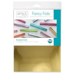 Fancy Foils - Brushed Gold (matte)